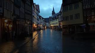 Altstadt Marktplatz Wertheim Sonntag Nachmittag 17112024 [upl. by Noswad]