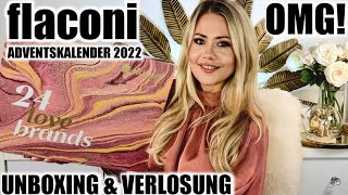 flaconi 24 Love Brands Adventskalender 2022  Unboxing amp Verlosung der Women amp Men Edition [upl. by Eetak]