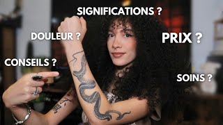 Parlons TATOUAGES et PIERCINGS  je vous dit TOUT [upl. by Brier]