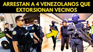 ARRESTAN A 4 VENEZOLANOS QUE EXTORSIONAN VECINOS EN COLORADO [upl. by Llerret]