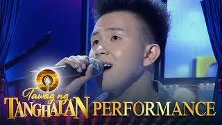 Tawag ng Tanghalan Karl Zarate  Kahit Kailan [upl. by Idihsar]