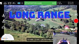 VÃDEO1 LONG RANGE TESTE DE SINAL CFLY FATH 2 SEM DEFLETORES 2300 O PROXIMO SERÃ COM DEFLETORES [upl. by Ativ]