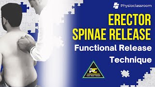 ERECTOR SPINAE ECCENTRIC STRETCH MOBILIZATION TECHNIQUE TO TREAT BACK PAIN [upl. by Georgianne]