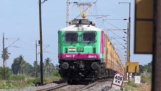 ColourFul ERODE WAP7  VIP Hair Colour Shampoo Advertised ERODE WAP7  Indian Railways [upl. by Avlasor]