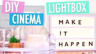 Easy amp Cheap DIY Cinema Light Box [upl. by Laehcym]