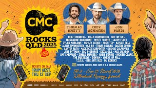 CMC Rocks QLD 2025 with Cody Johnson Jon Pardi Thomas Rhett amp More [upl. by Tabib]