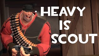 TF2 Heavy Plays Scout [upl. by Kowal]