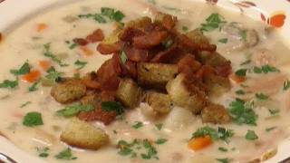 Clam Chowder Recipe with Michaels Home Cooking [upl. by Alodi810]