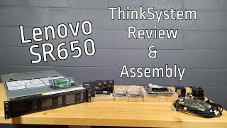 SR650 ThinkSystem Rack Server Review amp Assembly [upl. by Nikola]