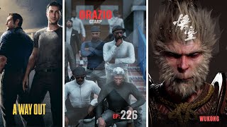 A WAY OUT CON MATTEOHS POI IMPERO ORAZIO FUGA DALLA POLIZIA  WUKONG STANOTTE 🦍 [upl. by Presber]