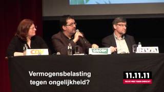 11 Verkiezingsdebat  vermogensbelasting [upl. by Pavlov]