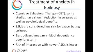 Behavioral and Psychiatric Problems Associated with Epilepsy [upl. by Arimas335]