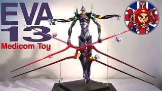 Medicom Toy RAH EVANGELION EVA 13 Figure REVIEW  Monsieur Toys [upl. by Loftis]