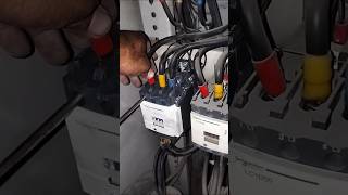 How to connect magnetic contactorMagnetic contactor wiringSchneider magnetic contactorelectrical [upl. by Corbin]