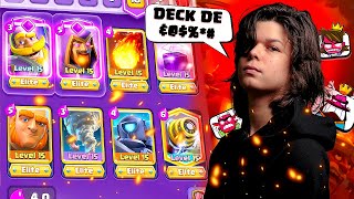 JOGUEI COM O DECK QUE MAIS ODEIO NO CLASH ROYALE [upl. by Sirtemed]