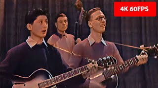 4k 60fps Jimmy Page  All Your Own TV Show April 6 1957 [upl. by Eanwahs]