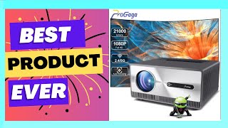 PROGAGA Full HD 1080P PG600W Projector Auto Focus 5G WiFi Android projetor [upl. by Anelim]