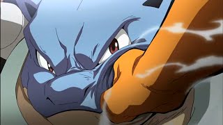 charizard vs blastoise rivalry  pokemon red blue charizard blastoise [upl. by Zigrang319]