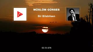 Müslüm Gürses  Bir Bilebilsen Sözleri  4K [upl. by Dame913]