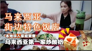 【家庭日常聚餐】马来西亚街边特色蒸鱼头饭店 探店马来西亚第一家炒酸奶 [upl. by Flosi]