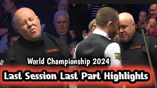 John Higgins Vs Mark Allen Last Part  World Snooker Championship 2024 Highlight [upl. by Hildagarde102]