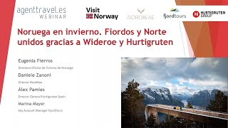 Noruega en invierno Fiordos y Norte unidos gracias a Wideroe y Hurtigruten [upl. by Herod]