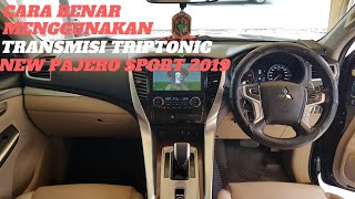 Cara menggunakan tranmisi all new pajero sport 4x2 dakar ultimate 2019 [upl. by Adnamra523]