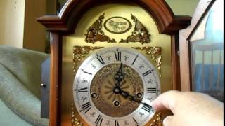 Tempus Fugit westminster mantel clock Western Germany [upl. by Nebra]