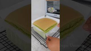 Resep Ogura Cake Pandan Super lembut dan wangi ogura [upl. by Erbes84]