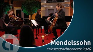 Mendelssohn Pianotrio nr 1 deel 2  Van Baerle Trio  Prinsengrachtconcert 2020 [upl. by Assinna]