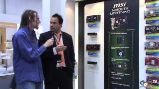 MSI GTX260 Lightning  Cebit 2009  SyndromeOCTV [upl. by Esenwahs]