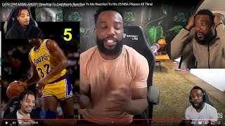 YOU A CASUAL Reacting To Flight Reaction To My Reaction To His Reaction Of My 25 NBA Players [upl. by Oilut389]