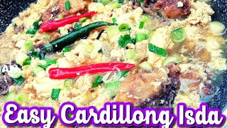 Easy Cardillong Isda  Fish Cardillo Recipe  Sarciadong Isda  By Pineda 81 [upl. by Ecadnak64]