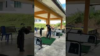 Im working on improving my golf swing and my lead arm followthrough needs some attention 🤔 [upl. by Cheung503]