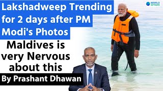 PM Modis Pictures from Lakshadweep has made Maldives very nervous [upl. by Nanete]