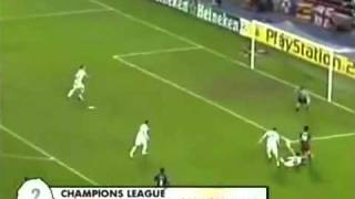 20051102 002 UEFA Champions League 20052006  Barcelona 50 Panathinaikos 30 Messi [upl. by Aniehs]