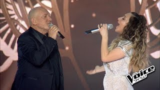 ישראל The Voice 4 ספיר סבן ושלומי שבת  לב שלם [upl. by Atinad]