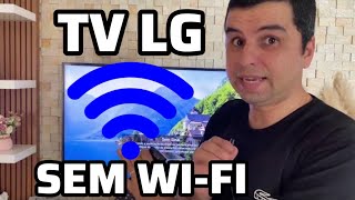 Como Conectar a TV LG no WIFI  solução de problemas [upl. by Kina]