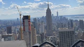 A panoramic View of New York City newyorkcity usa manhattan [upl. by Ibrab]