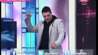 Darko Lazic  Godinu dana 300 kafana  Tacno u podne  Tv Pink 2012 [upl. by Notgnirrac]