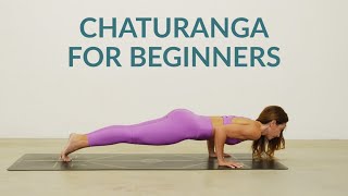 Chaturanga For Beginners [upl. by Nett]