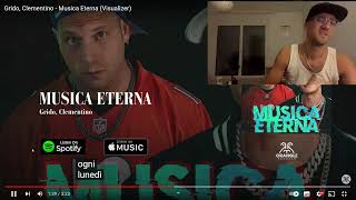 REACTION GRIDO FT CLEMENTINO MUSICA ETERNA [upl. by Marler]