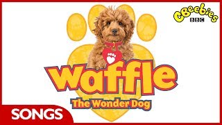 CBeebies Songs  Waffle The Wonder Dog  Theme Song [upl. by Airda]