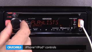 Kenwood Excelon KDCX300 Display and Controls Demo  Crutchfield Video [upl. by Ecyrb]