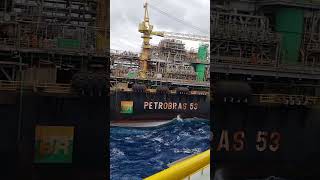 Life at the Offshore Oil Rig 😳 How much salary 🤪🔥 offshorerig pipeline refinery science [upl. by Mccully]