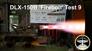 Project Sparrow  DLX150B Firebolt Hot Fire Test 9 [upl. by Alisha]