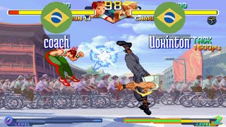 FT5 sfa2u coach BR vs Uoxinton BR Street Fighter Alpha 2 sfa2 Fightcade Sep 1 [upl. by Irehs]