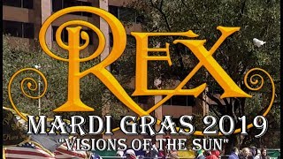 Rex  Mardi Gras Parade 2019 [upl. by Ernestine991]