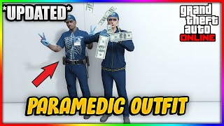 How To Get Paramedic Outfit In GTA 5 Online 168 Xbox  PSN [upl. by Nylrem]