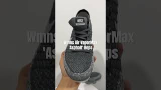 Unboxing Wmns Air VaporMax Asphalt sneakers sneakerheadcheck nike shoes vapormax [upl. by Lawson]